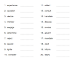 Short answers layout.