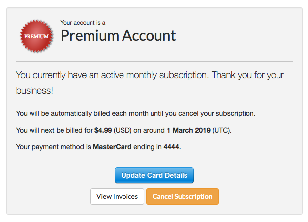 Premium Infobox